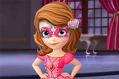 Татуировка Софии Прекрасной - Sofia The First Face Tatto